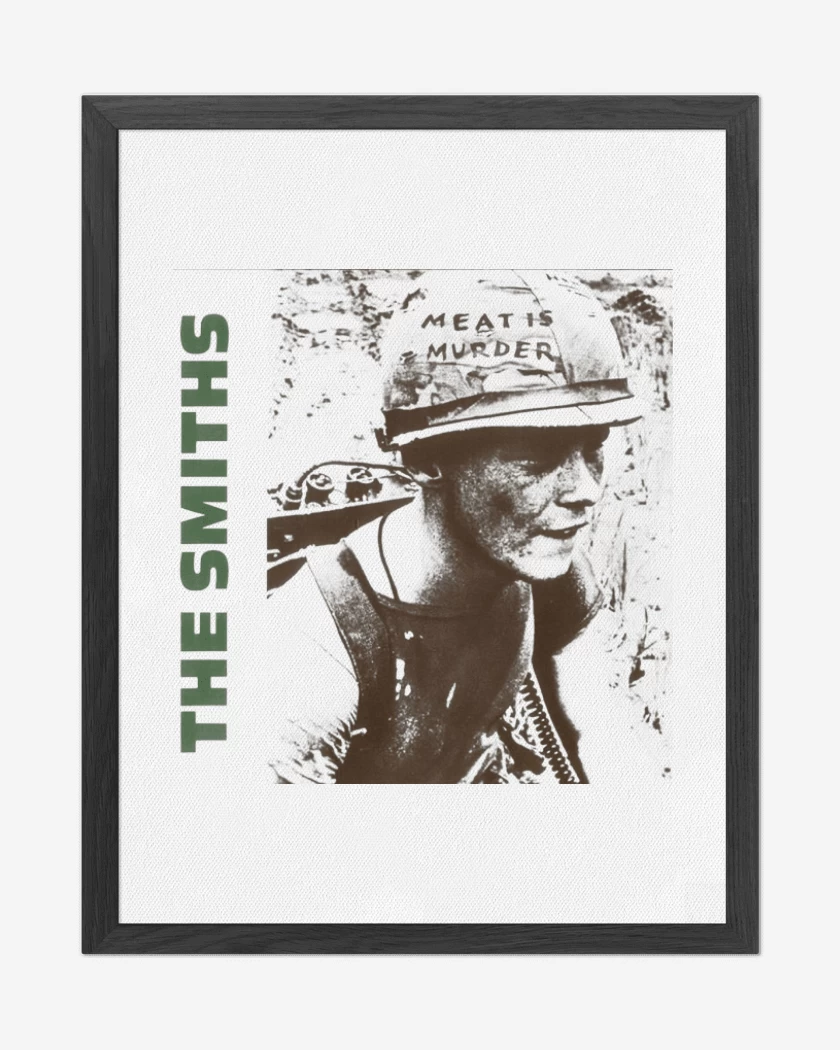 Cuadro decorativo Blanco de The smiths meat is murder