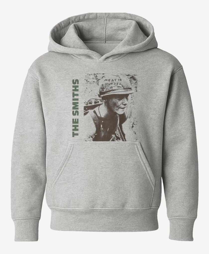 Poleron de niño Gris Melange de The smiths meat is murder