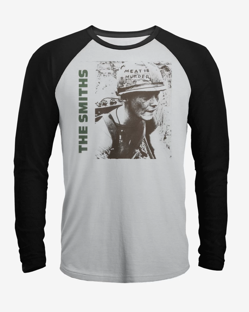 Polera Raglan The smiths meat is murder