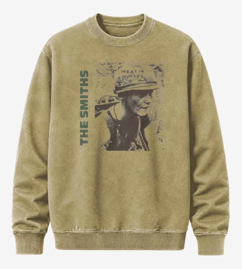 Poleron Polo Acid Wash Beige de The smiths meat is murder