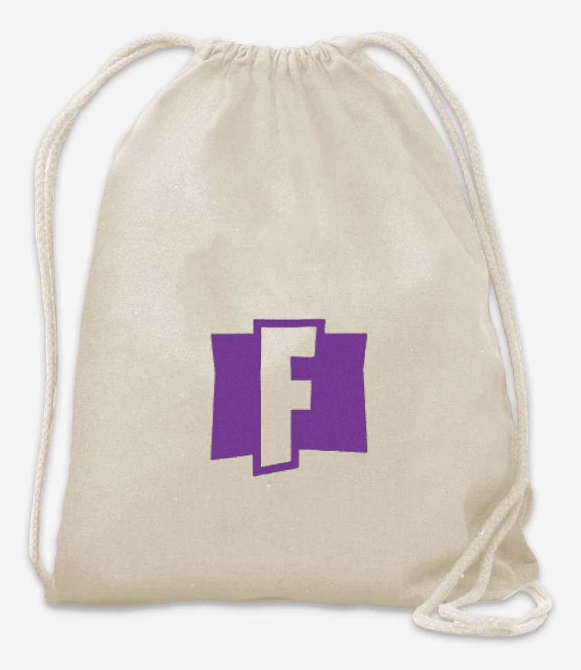 Mochila Blanco de Logo Fornite 