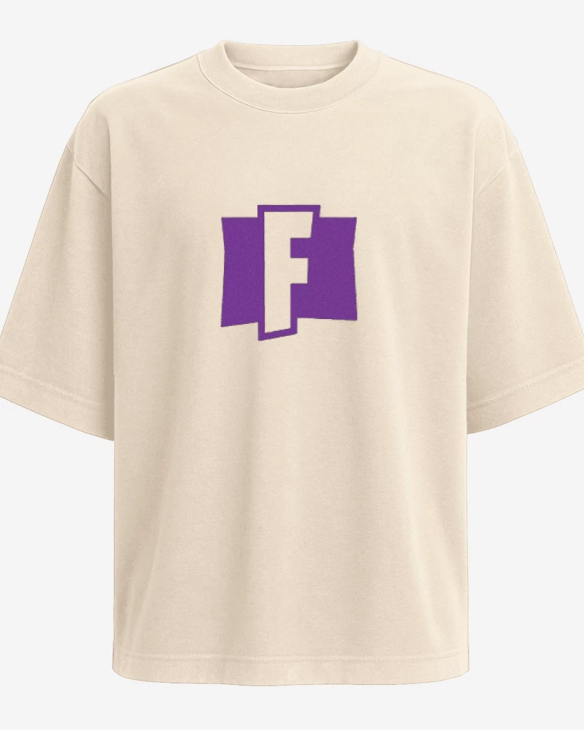 Polera Oversize Logo Fornite 