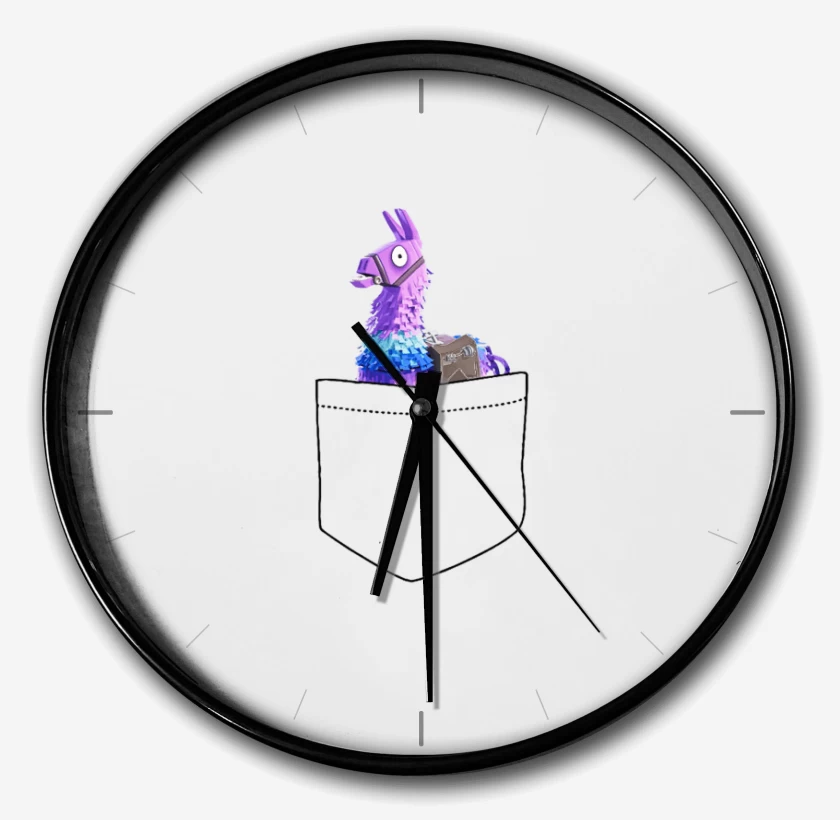 Reloj Blanco de LLama Fornite