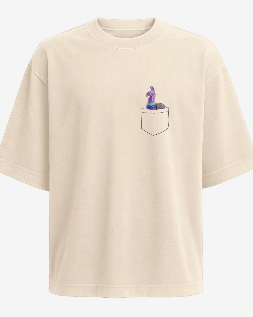 Polera Oversize LLama Fornite
