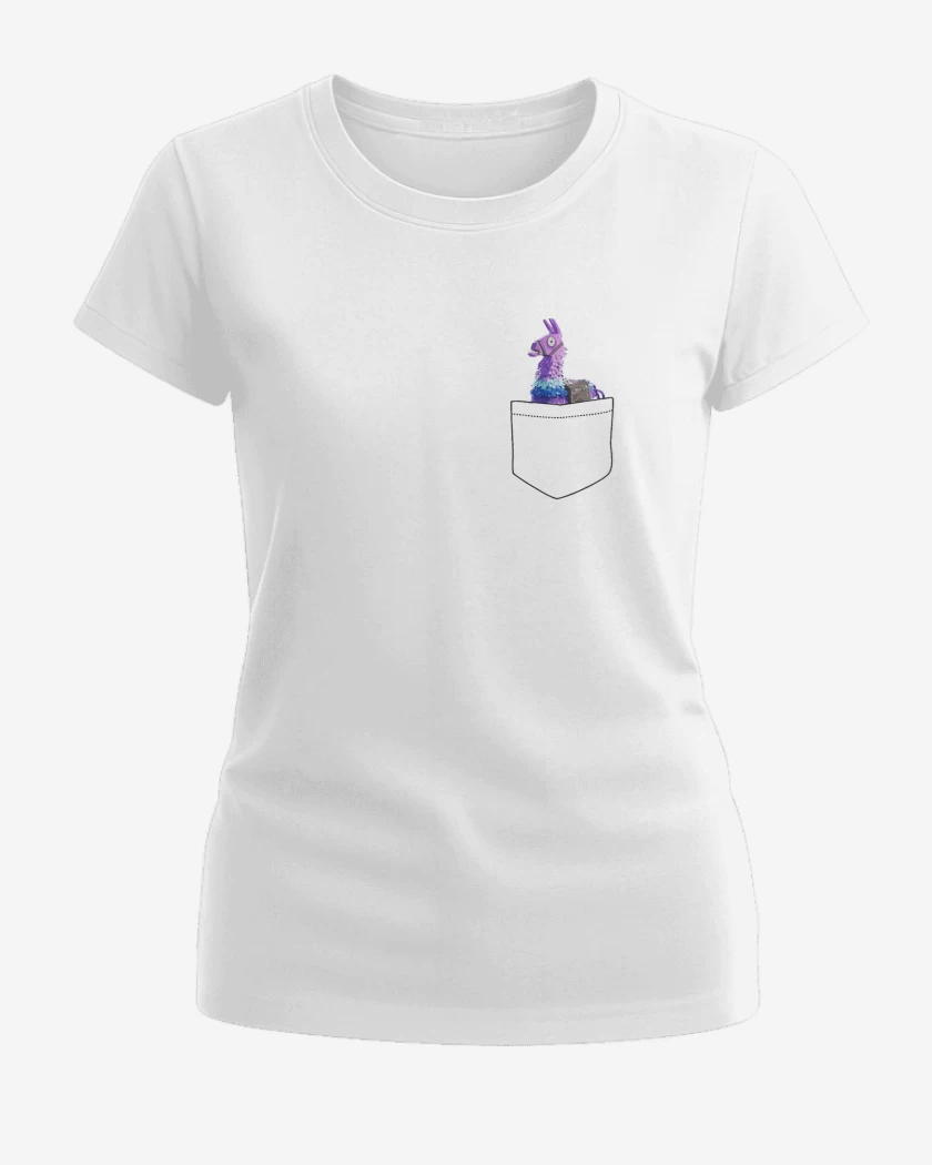Polera de Mujer LLama Fornite
