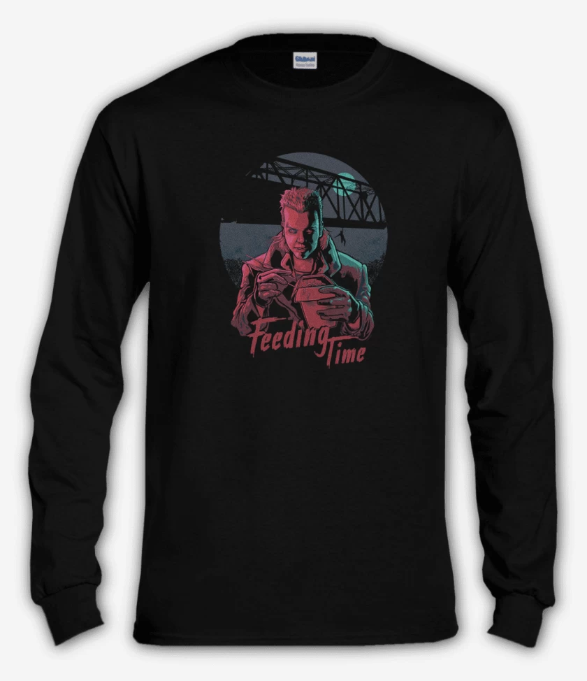 Polera manga larga Negro de The lost boys