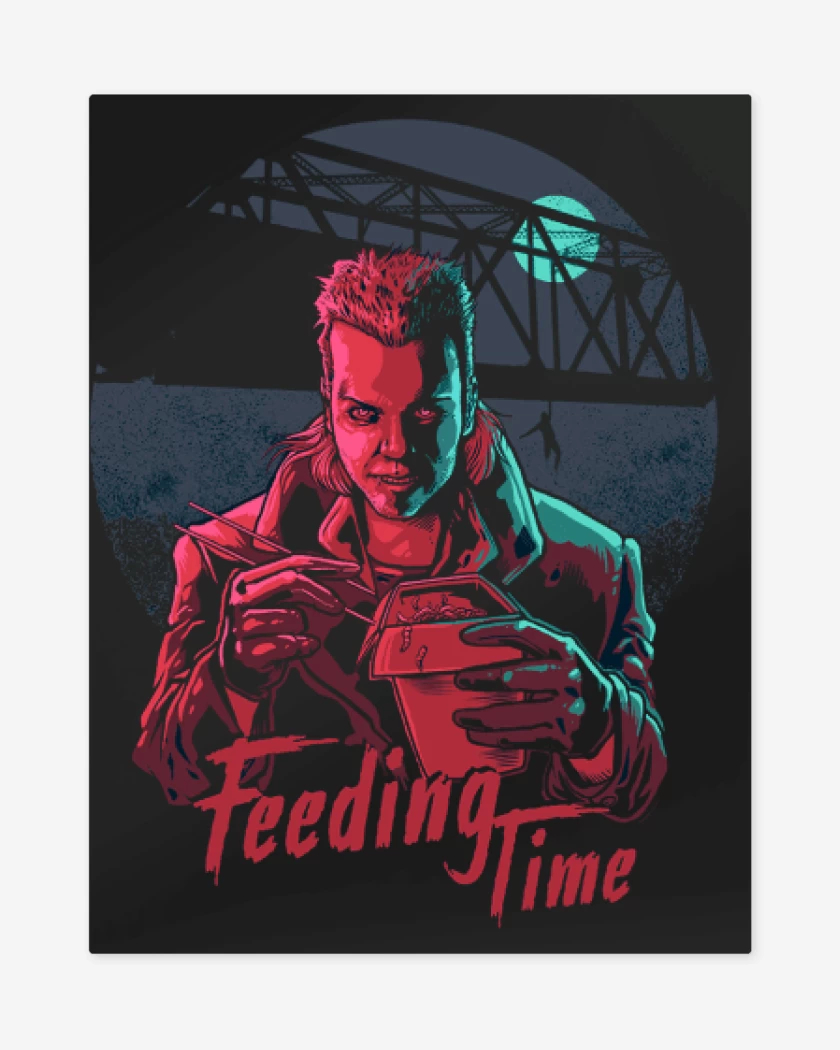 Print metalico Negro de The lost boys