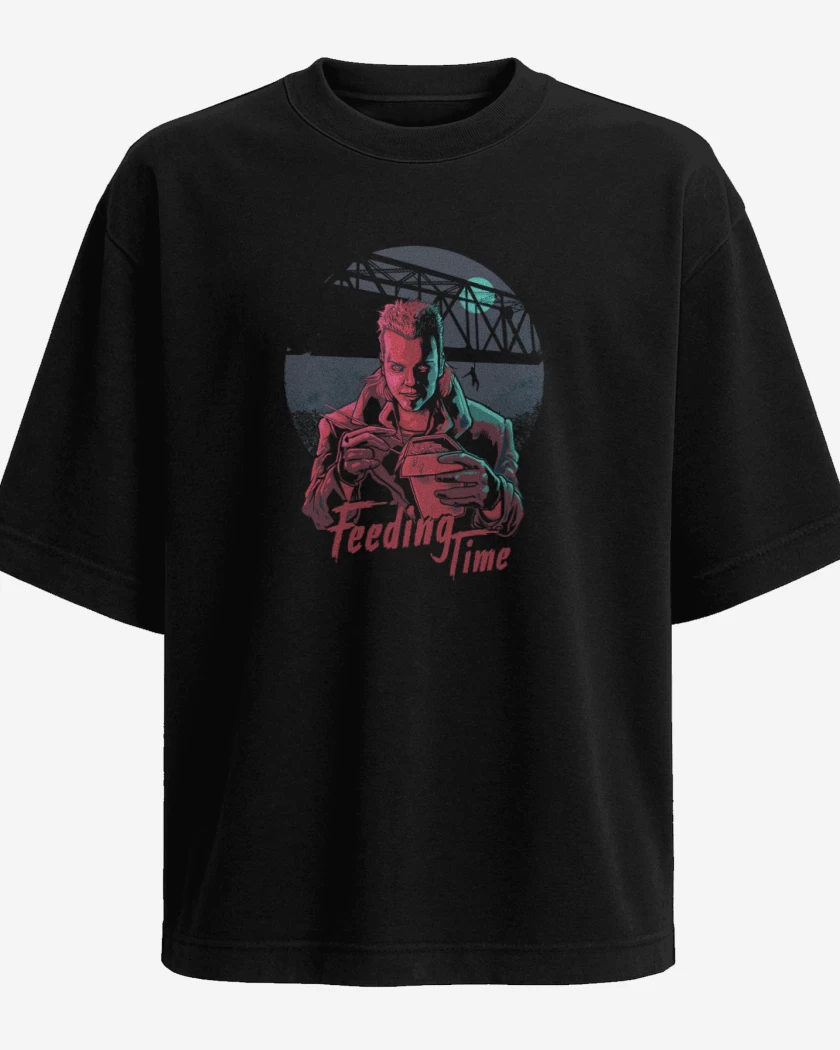 Polera Oversize Negro de The lost boys