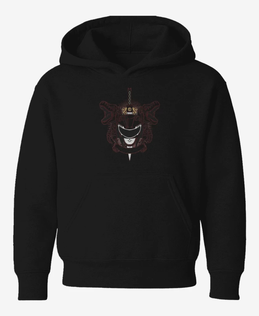 Poleron de niño Negro de Tyrannosaurus Red Ranger