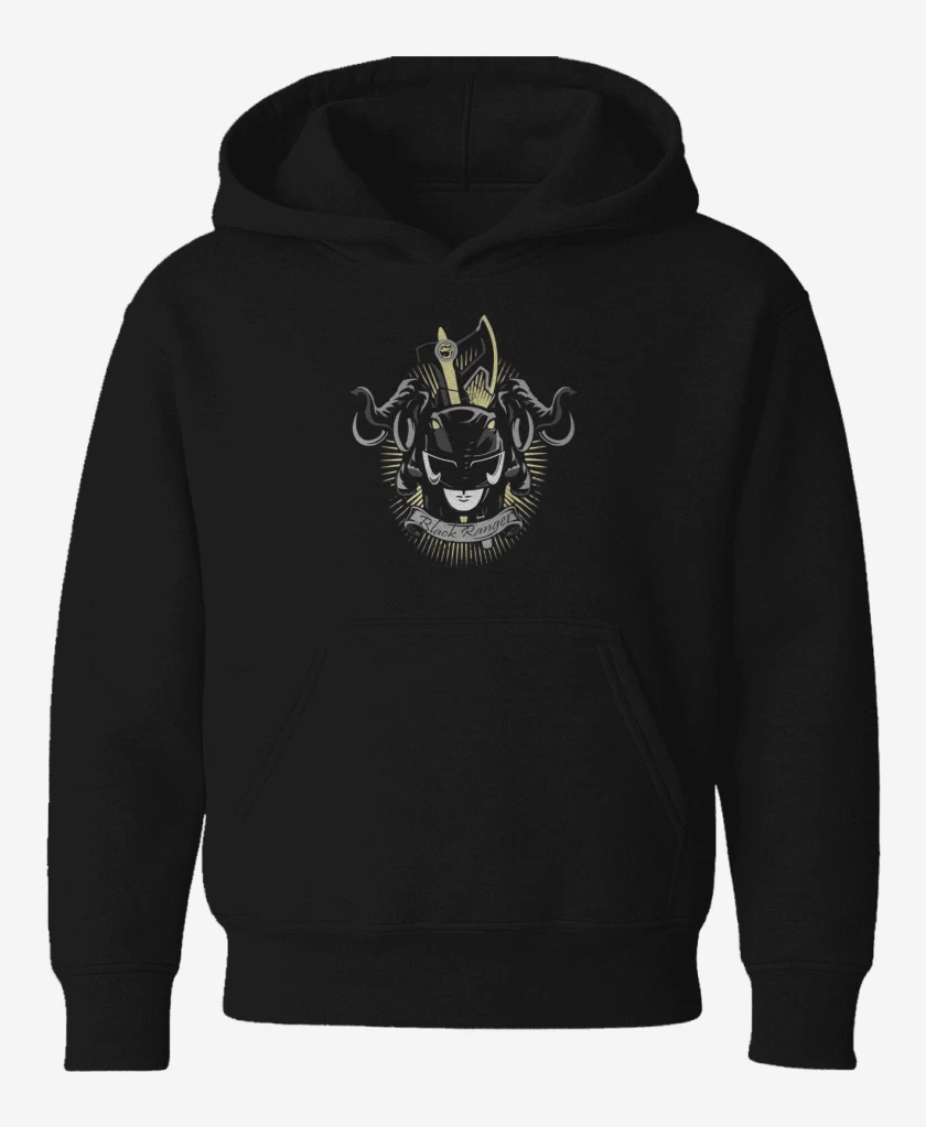 Poleron de niño Negro de Mastodon Black Ranger