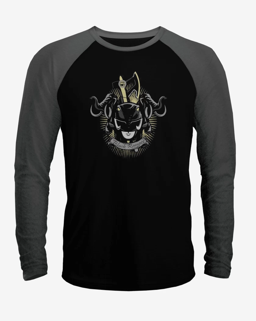 Polera Raglan Mastodon Black Ranger