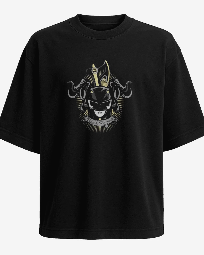Polera Oversize Mastodon Black Ranger