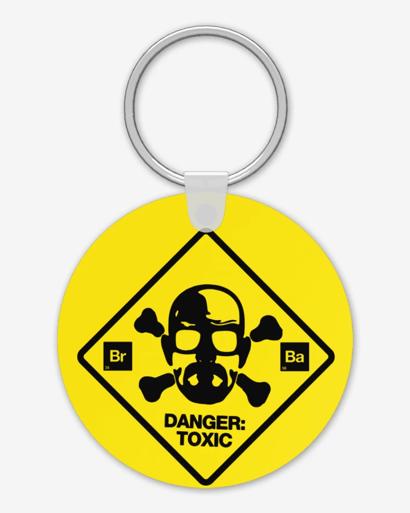 Llavero BrBa - Danger Toxic