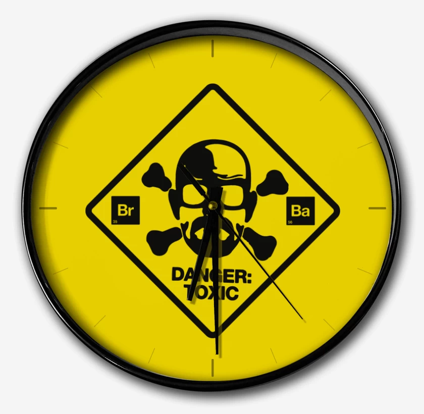 Reloj Amarillo de BrBa - Danger Toxic
