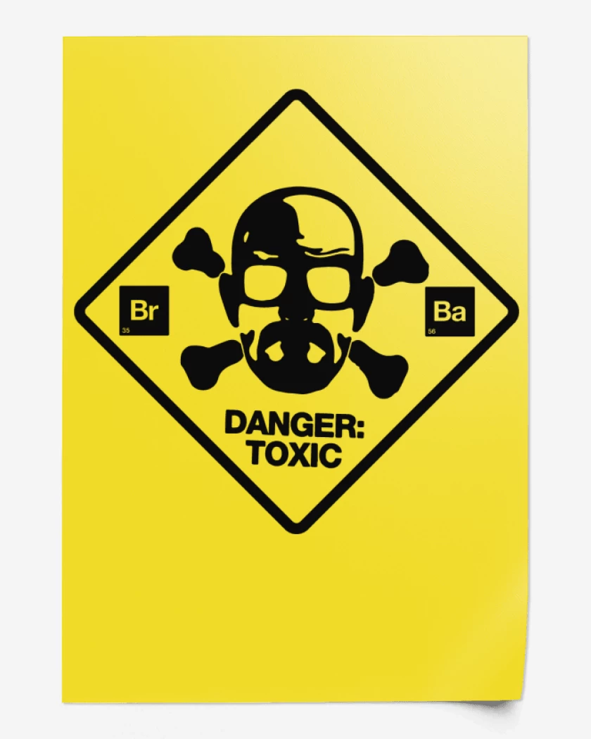 Print BrBa - Danger Toxic