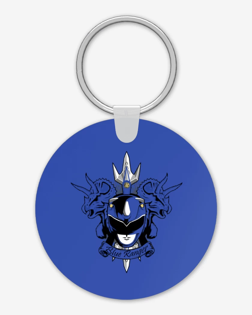 Llavero Triceratops Blue Ranger