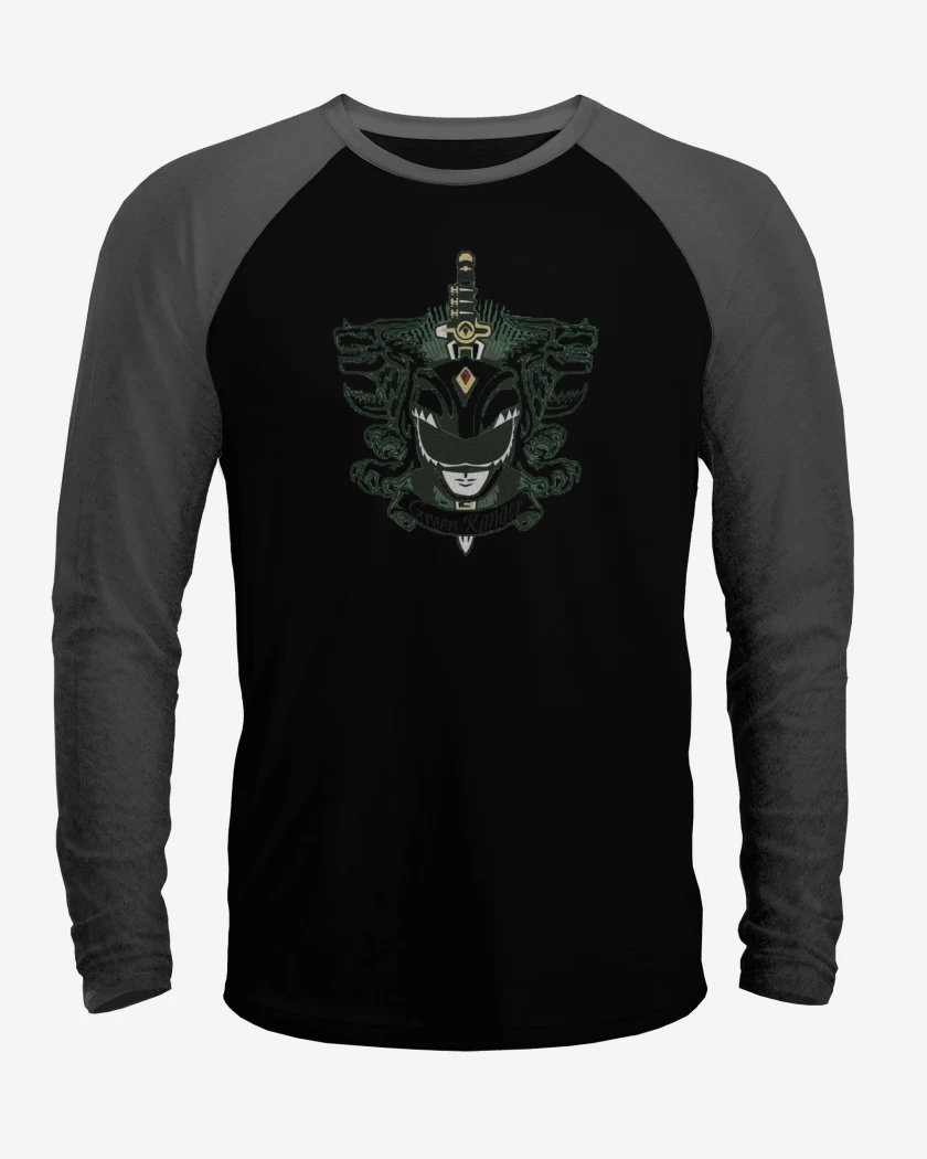 Polera Raglan Dragonzord Green Ranger