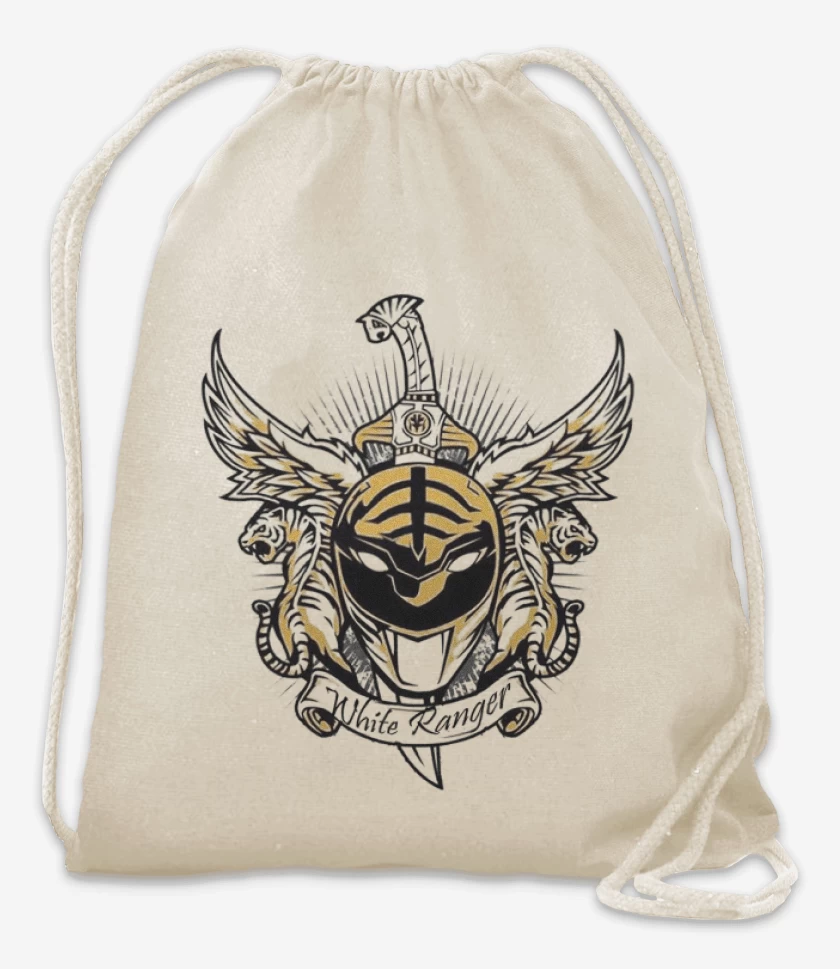 Mochila Blanco de Tiger White Ranger 
