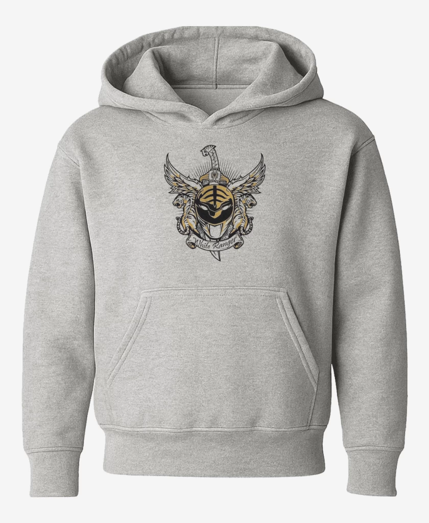 Poleron de niño Gris Melange de Tiger White Ranger 