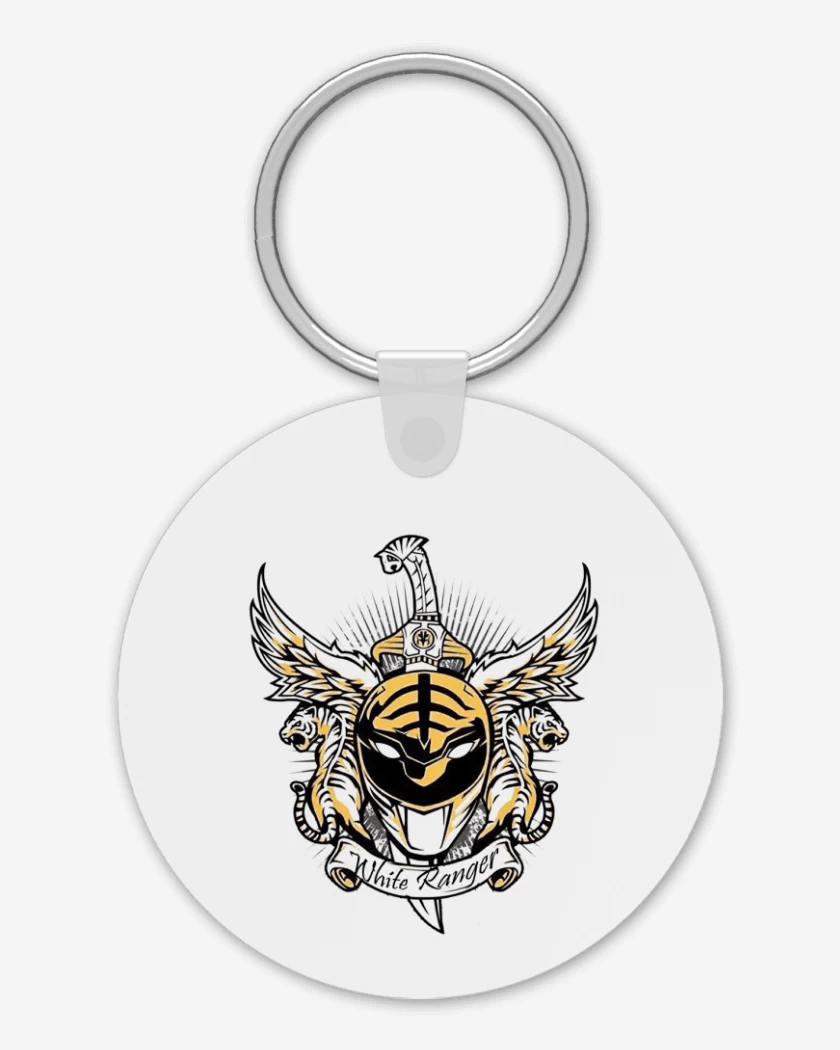 Llavero Tiger White Ranger 