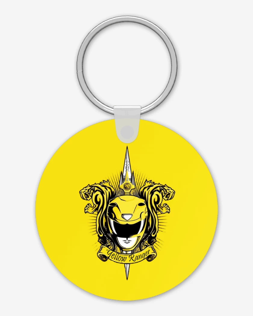 Llavero Sabertooth Yellow Ranger