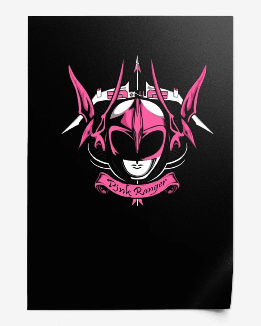 Print Pterodactyl Pink Ranger