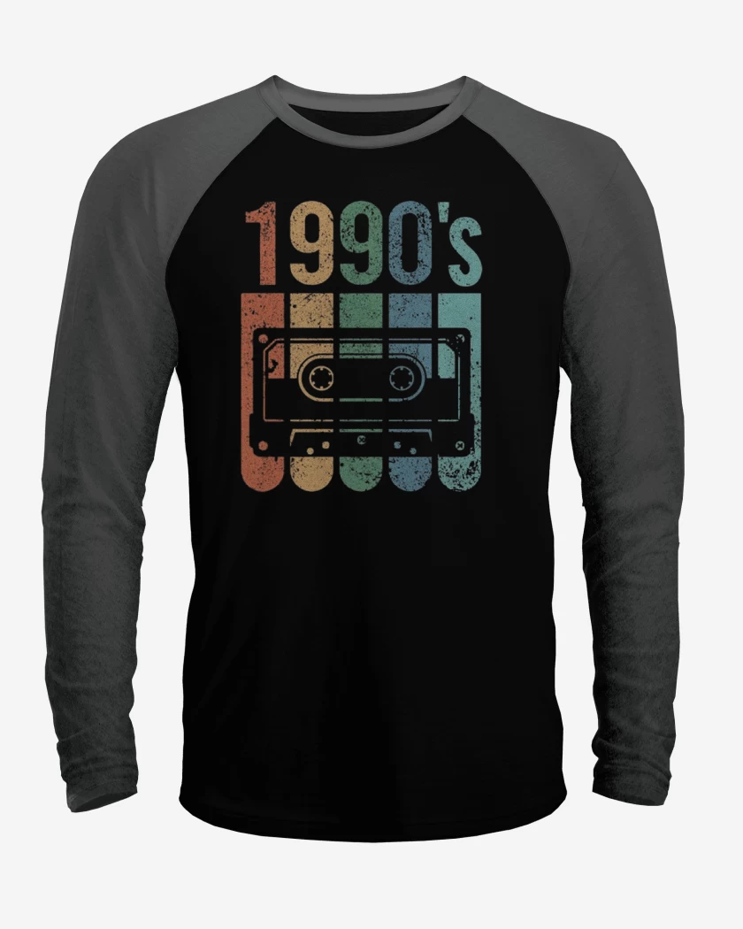 Polera Raglan noventas 