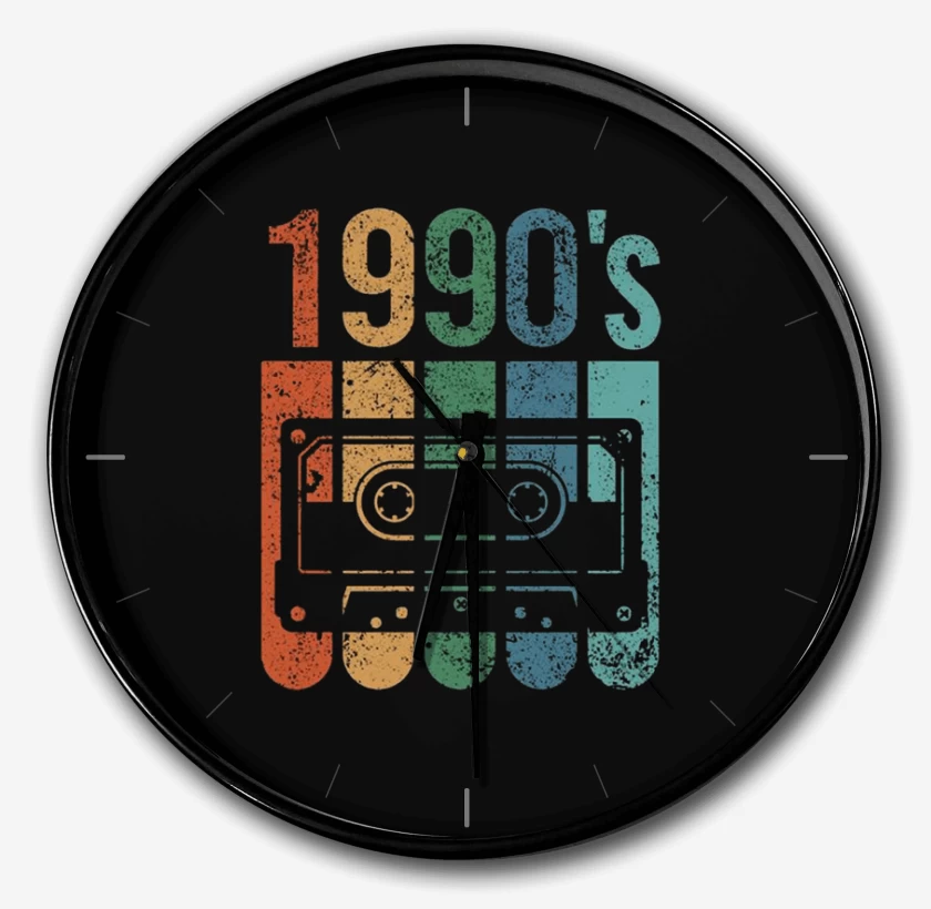 Reloj Negro de noventas 