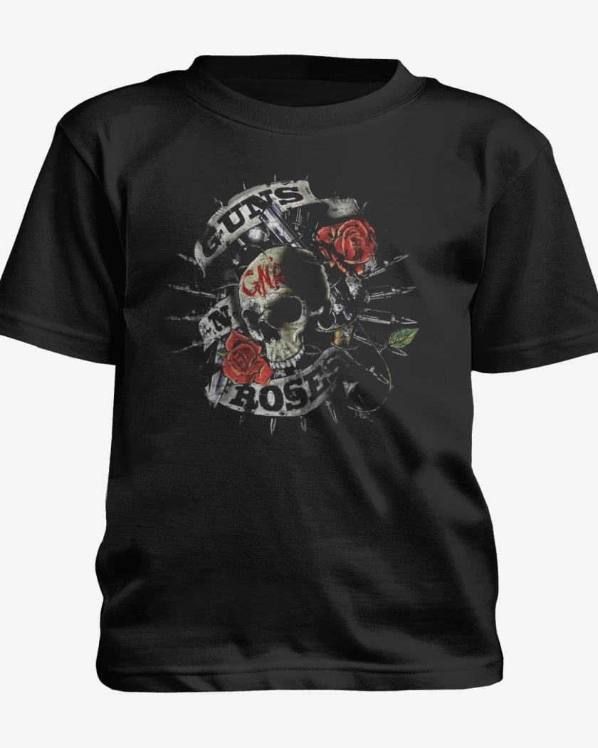 Polera de niño guns and roses 3