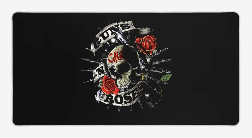 Mouse pad Gamer guns and roses 3