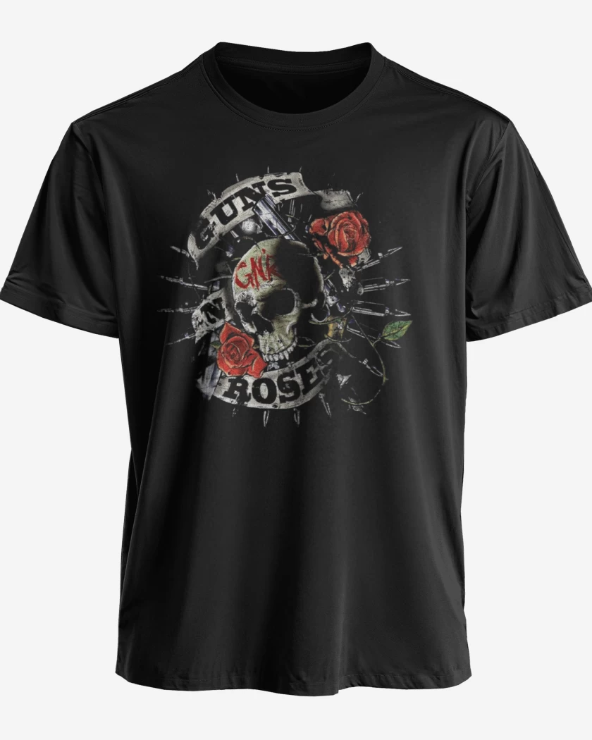 Polera premium guns and roses 3