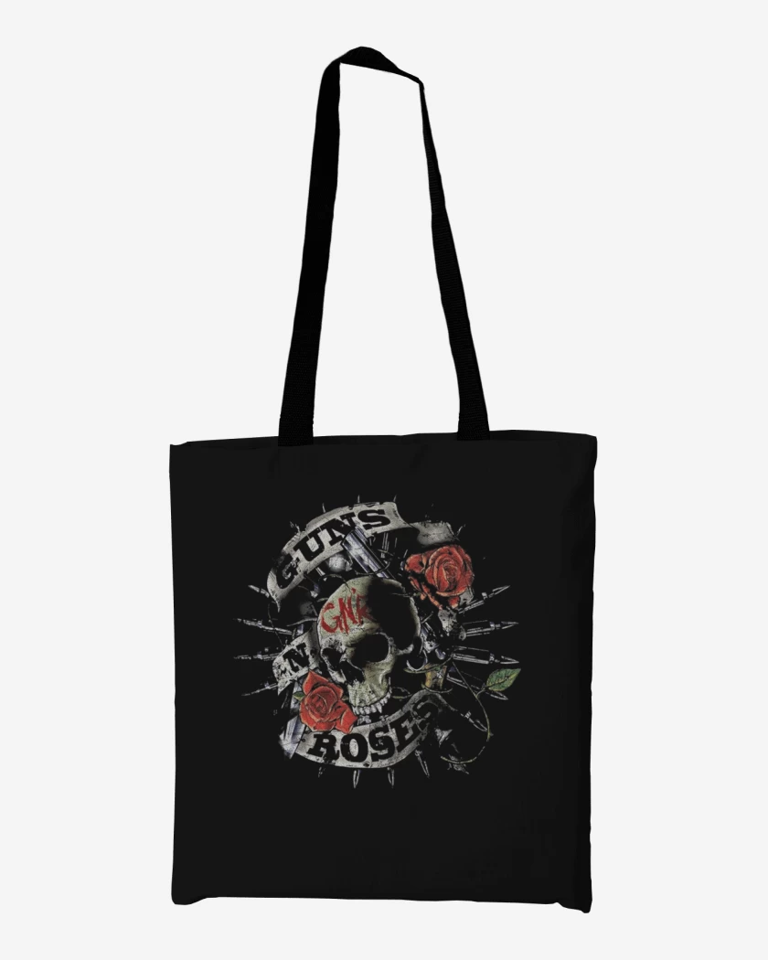 Totebag guns and roses 3