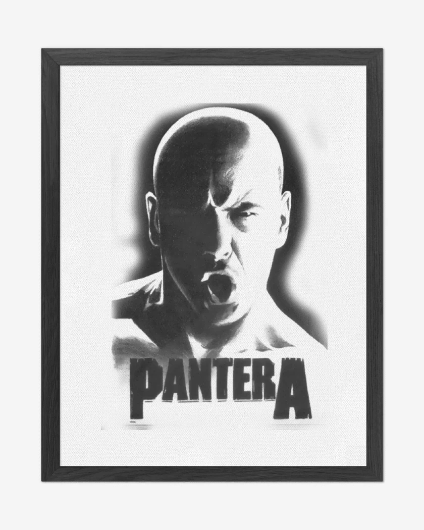 Cuadro decorativo Blanco de PANTERA 2 