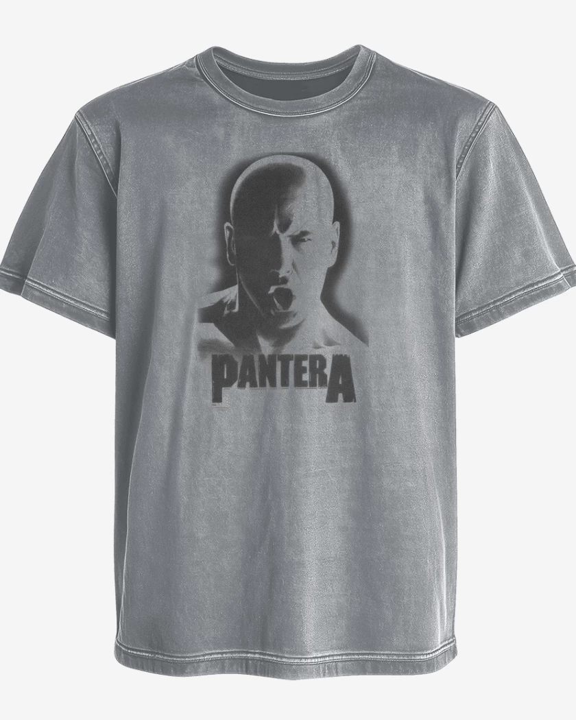 Polera desgastada Gris Melange de PANTERA 2 