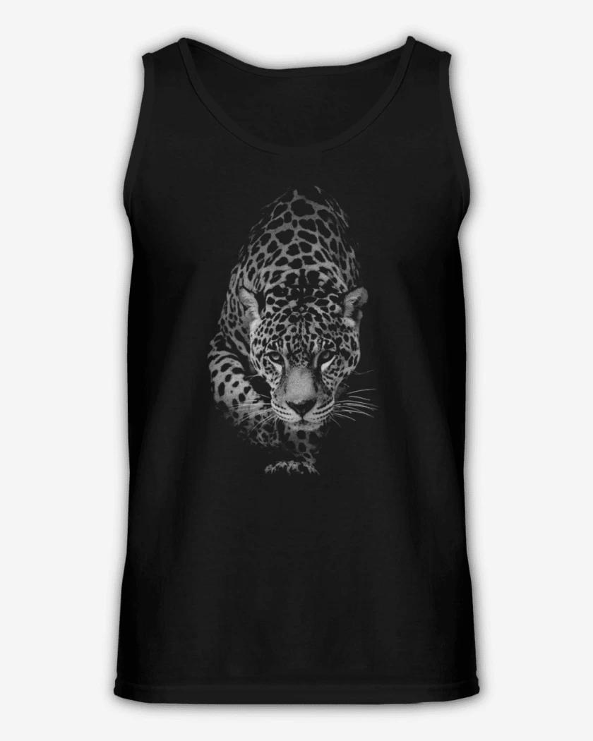 Sudadera Negro de Leopardo 