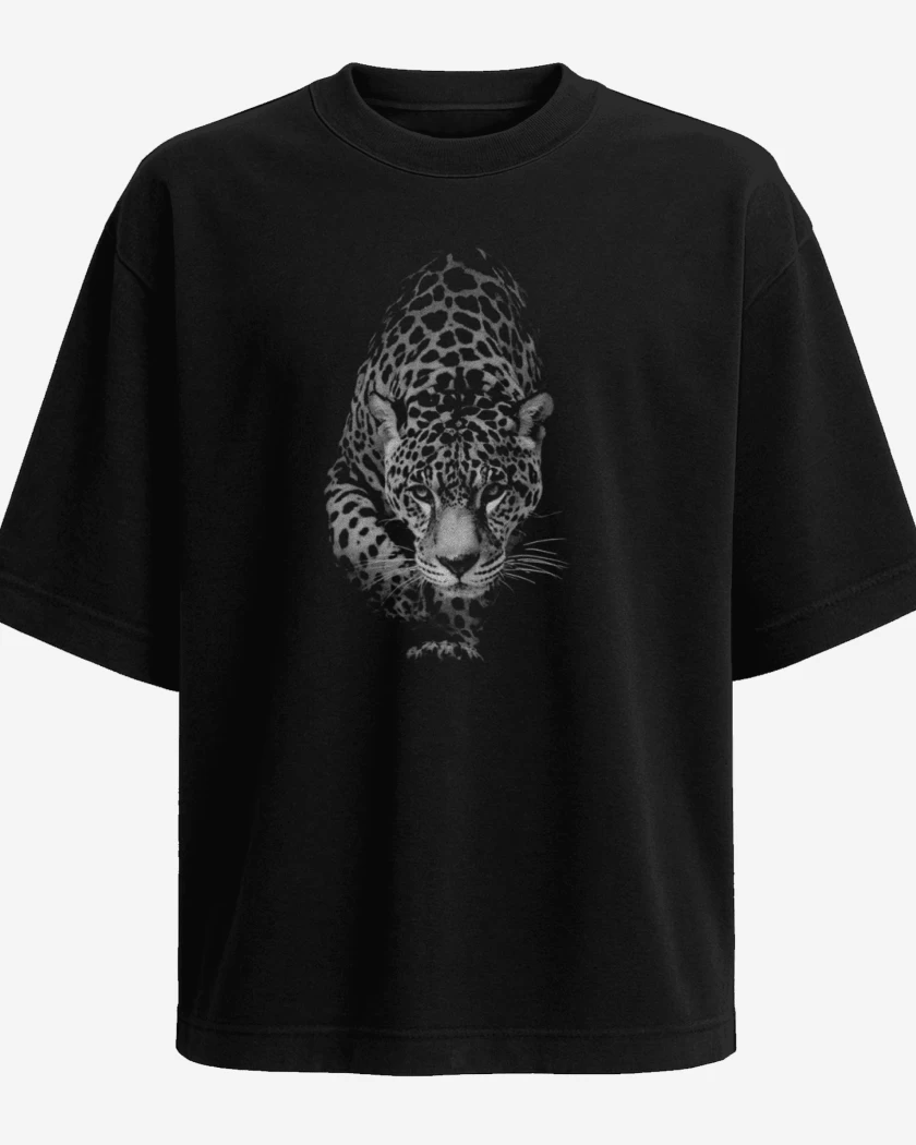 Polera Oversize Leopardo 