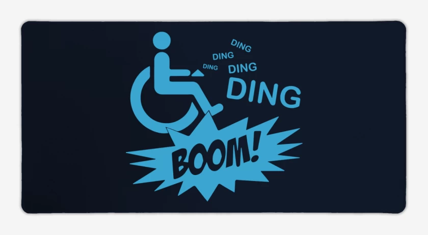 Mouse pad Gamer BrBa - Ding Ding Boom