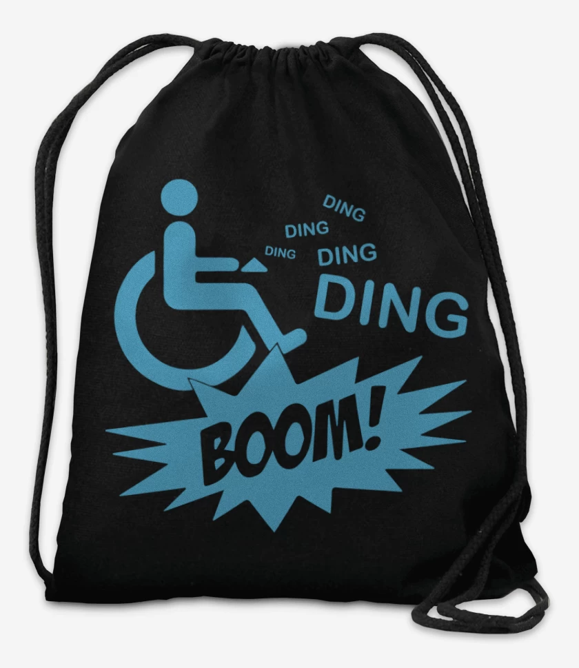 Mochila Negro de BrBa - Ding Ding Boom