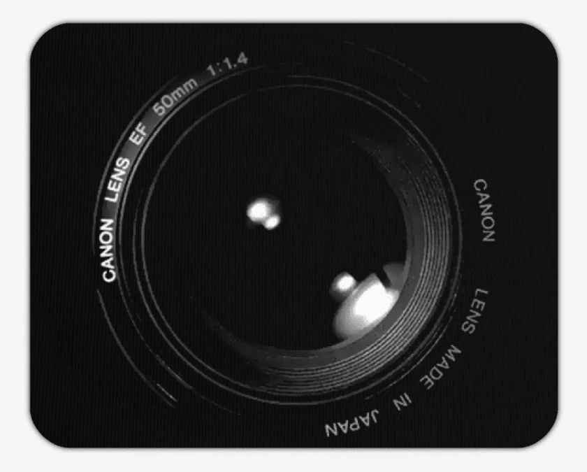 Mousepad Lente 55mm 