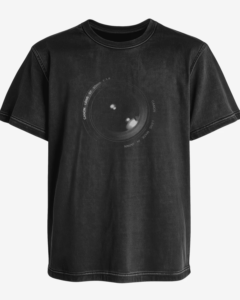 Polera desgastada Lente 55mm 