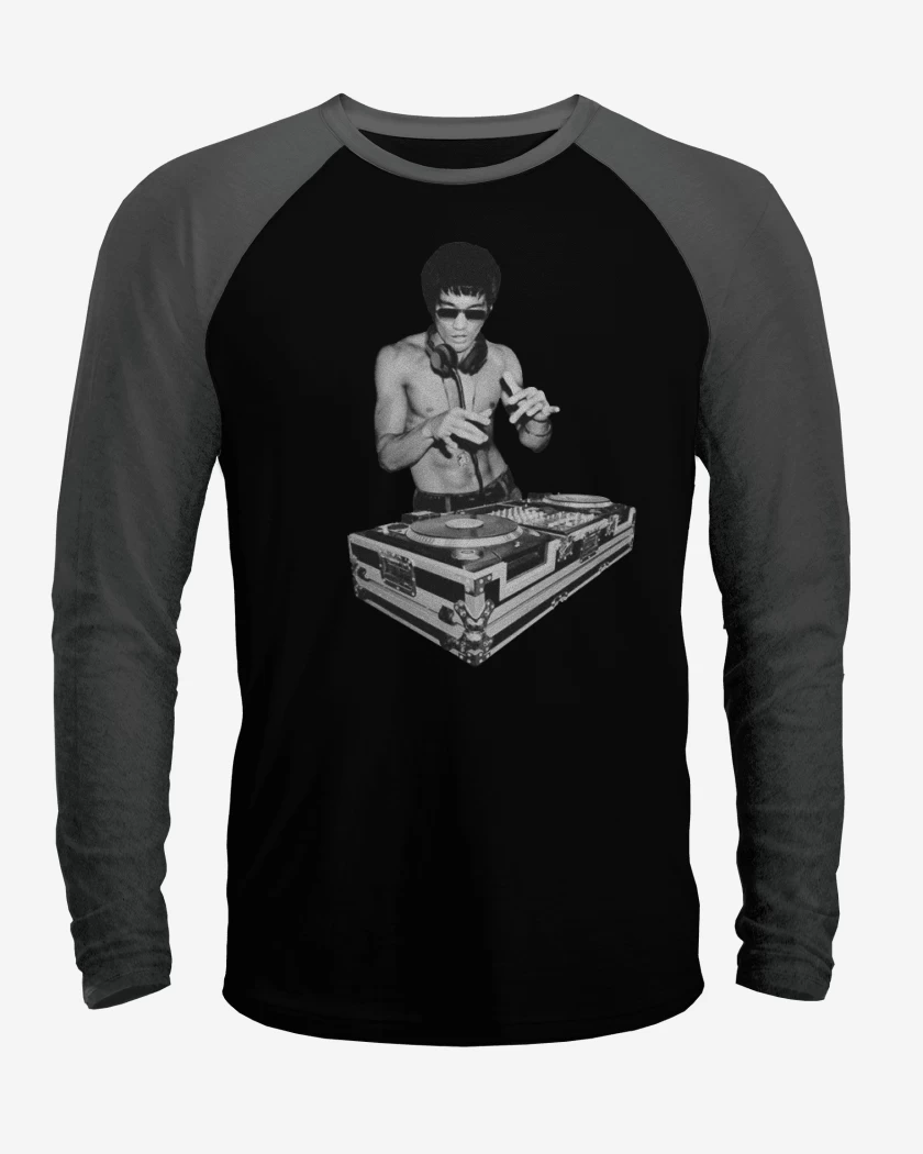 Polera Raglan Bruce lee tony stark