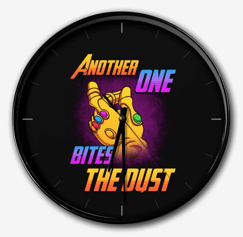 Reloj Negro de Another one bites the dust