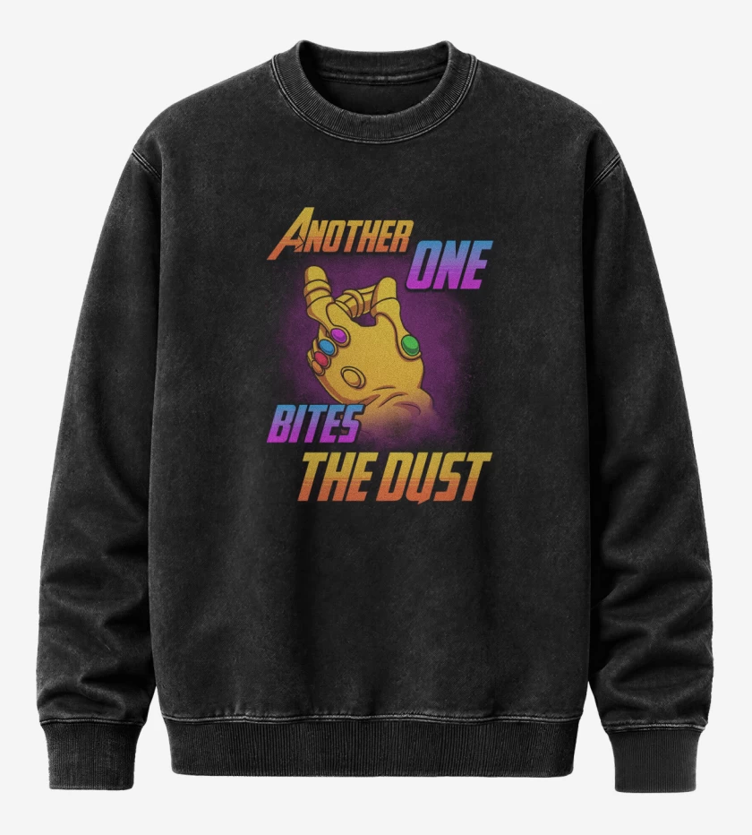 Poleron Polo Acid Wash Negro de Another one bites the dust