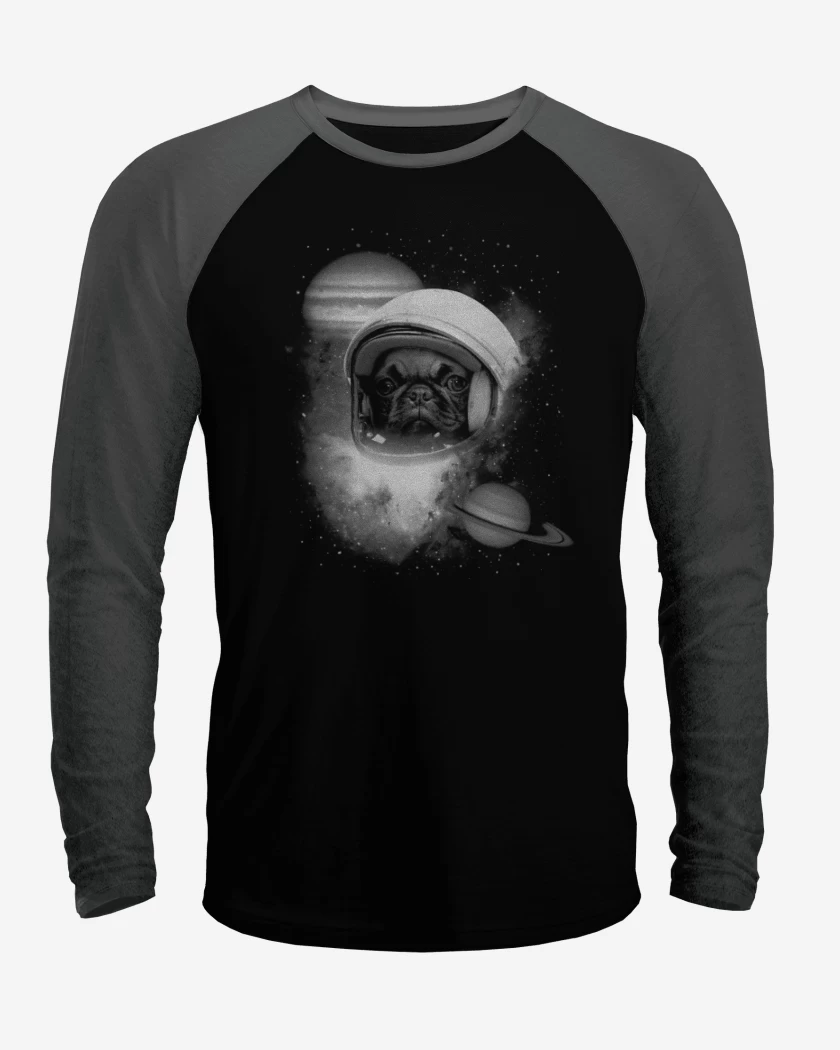 Polera Raglan perrito espacio