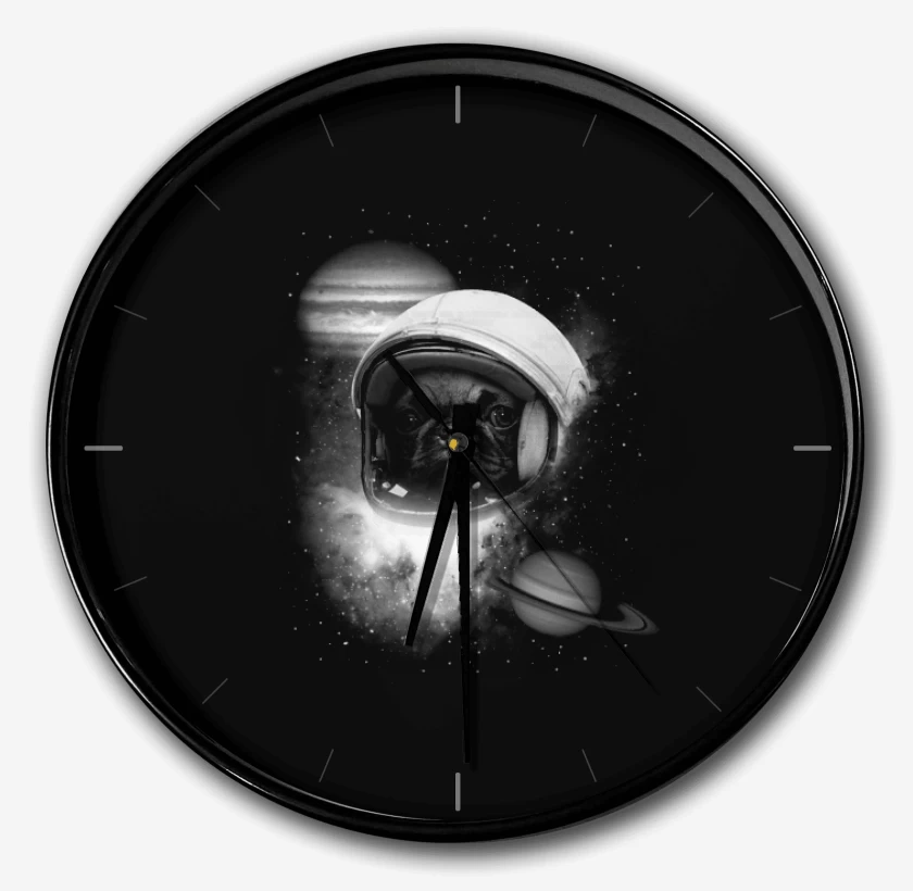 Reloj perrito espacio