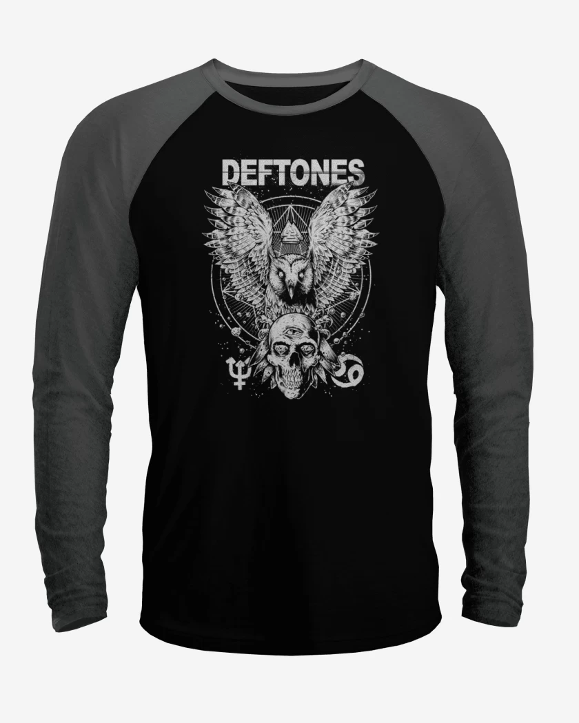 Polera Raglan Deftones