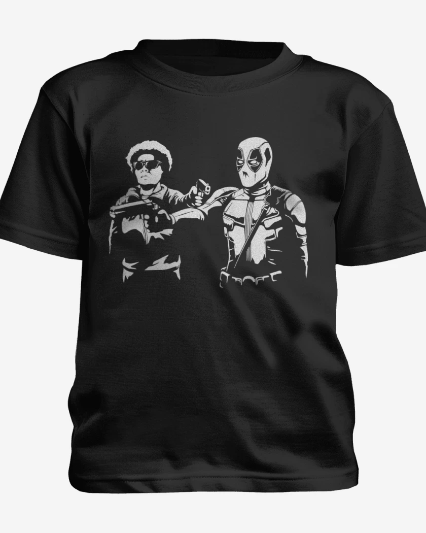 Polera de niño Negro de Pool fiction