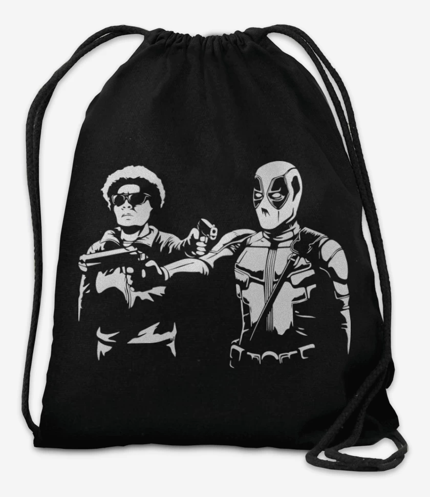 Mochila Negro de Pool fiction