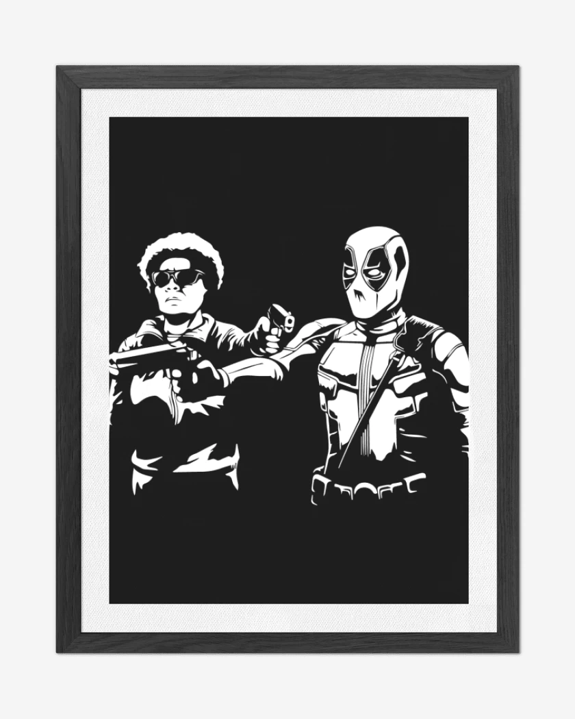 Cuadro decorativo Negro de Pool fiction