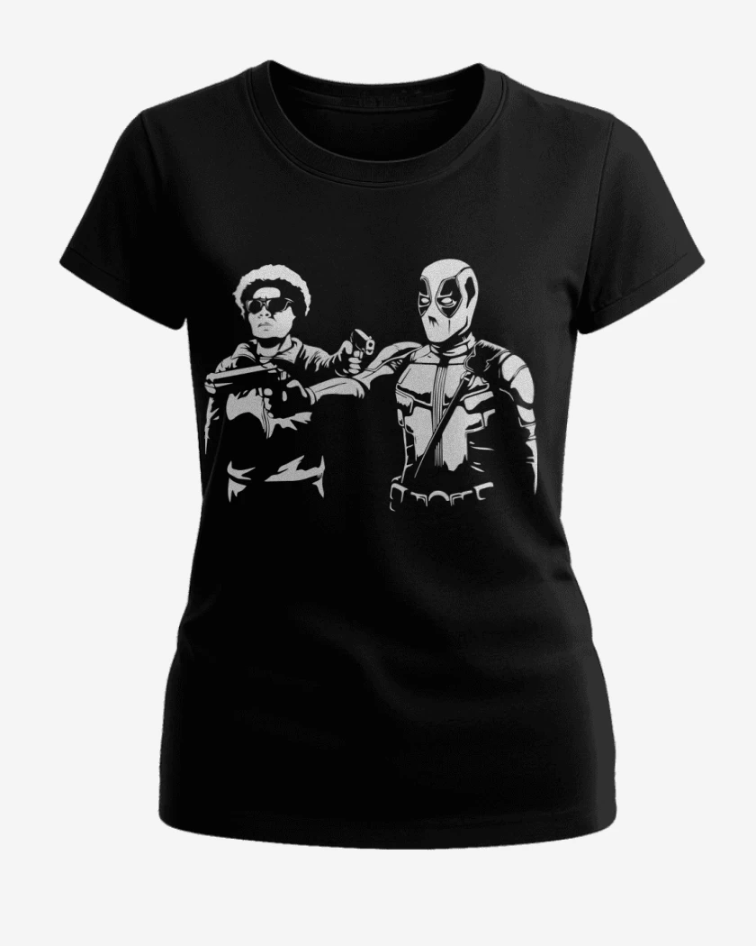 Polera de Mujer Negro de Pool fiction